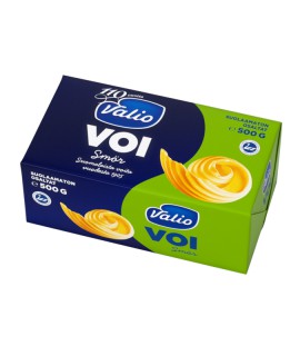 Või 82%,  Valio 500g 